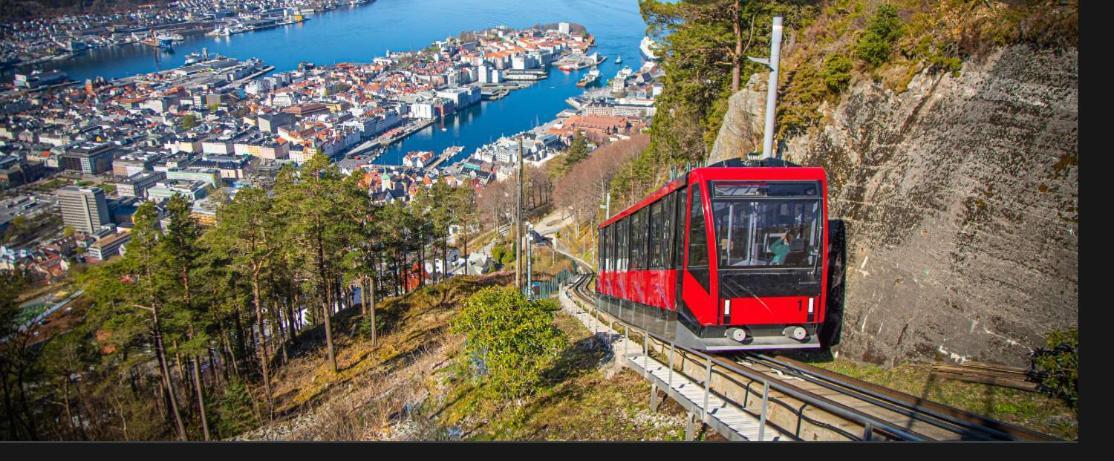 Sentrumsnaer Leilighet Med 3 Soverom. Bergen Kültér fotó